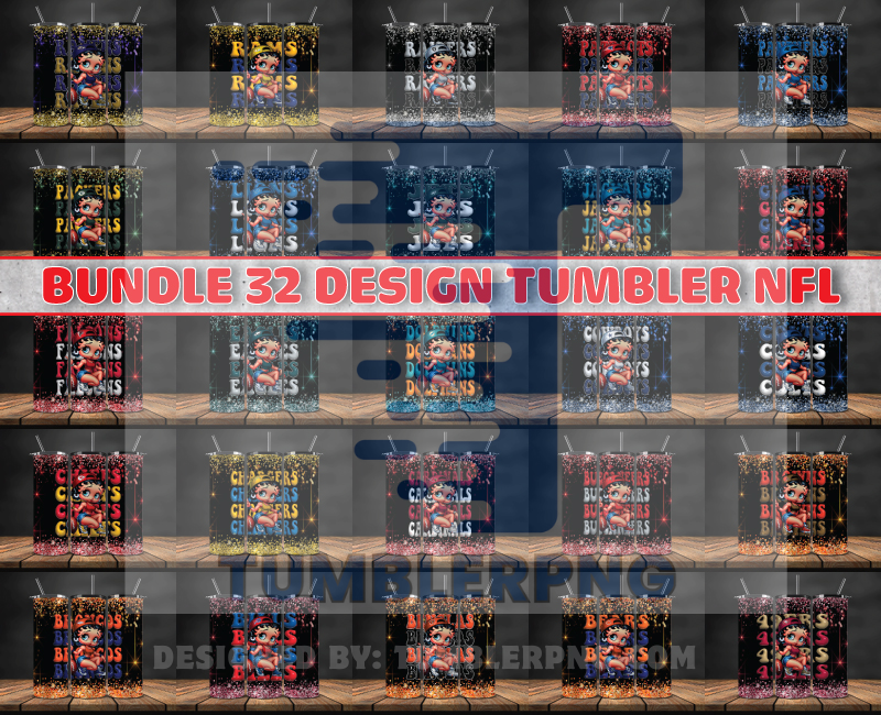 Sports Tumbler Wrap Bundle 101