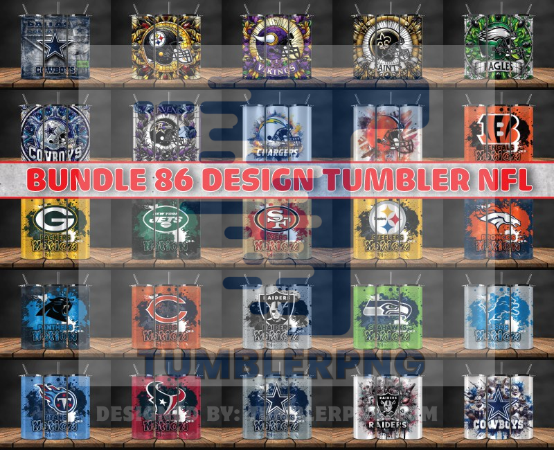 Sports Tumbler Wrap Bundle 102