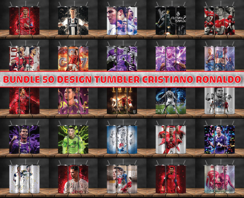Copy of Bundle Cristiano Ronaldo Tumbler Wrap, Bundle Sport Tumbler 104