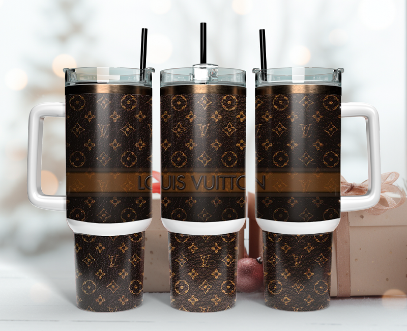 Louis Vuitton Tumbler Wrap 40oz,Tumbler Wrap with Logo Fashion - Instant PNG File 106