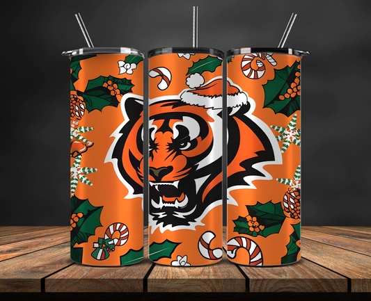 Cincinnati Bengals Tumbler Wrap, NFL Trendy Tumbler 10