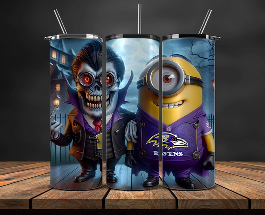Baltimore Ravens Tumbler Wrap, NFL Trendy Tumbler 10