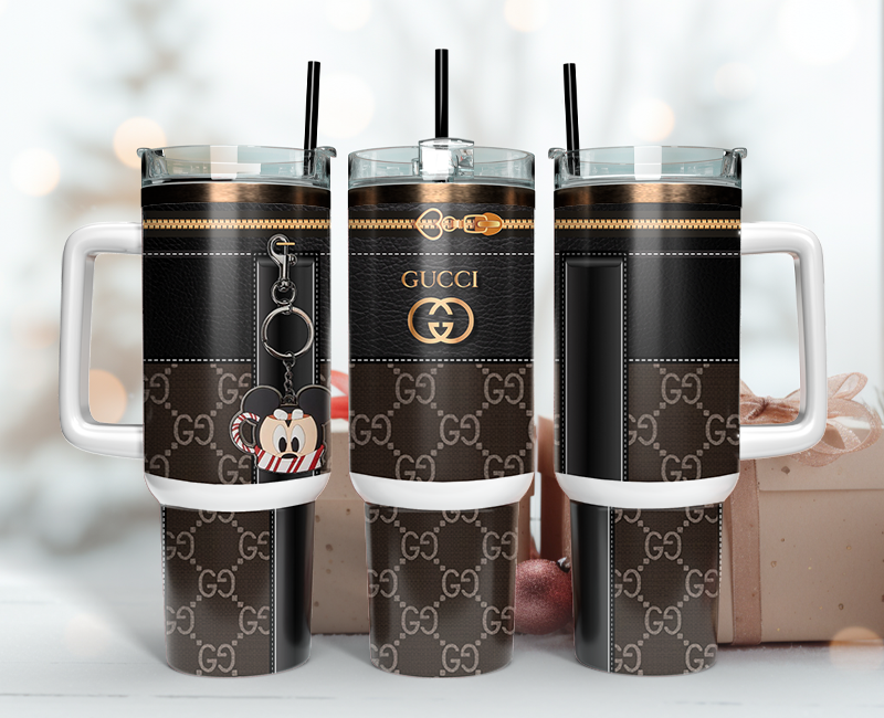 Gucci Tumbler Wrap 40oz,Tumbler Wrap with Logo Fashion - Instant PNG File 114