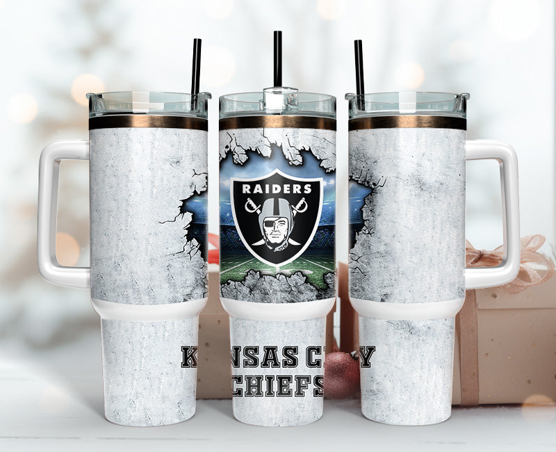 Las Vegas Raiders Tumbler 40oz Png, 40oz Tumbler Skinny 116