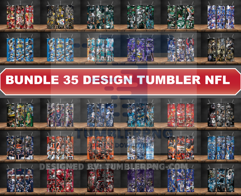 Sports Tumbler Wrap Bundle 11