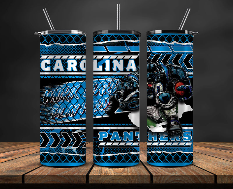 American football themed tumbler wrap design for 20oz skinny tumbler, sports fan style