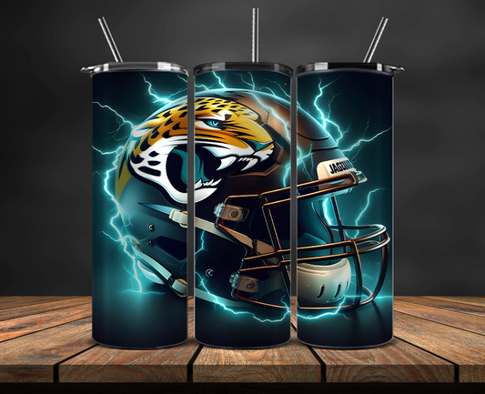 Jacksonville Jaguars Tumbler Wrap, NFL Trendy Tumbler 13