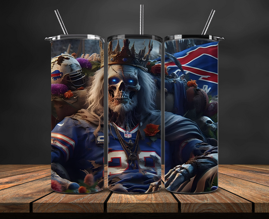 Buffalo Bills Tumbler Wrap, NFL Trendy Tumbler 13