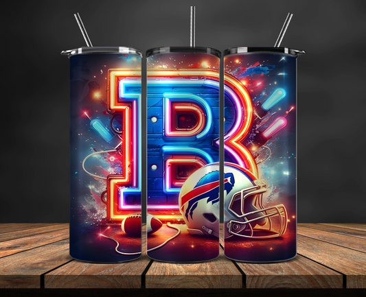 Buffalo Bills Tumbler Wrap, NFL Trendy Tumbler 14