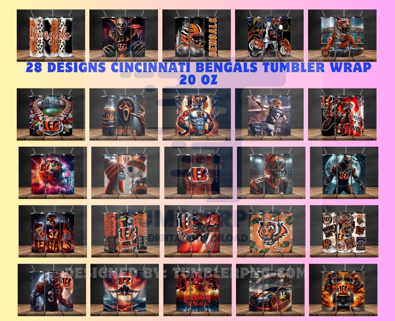 Sports Tumbler Wrap Bundle 159