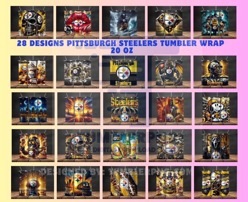 Sports Tumbler Wrap Bundle 163