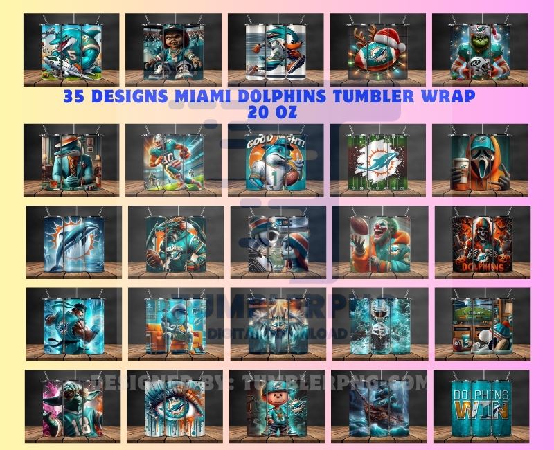 Sports Tumbler Wrap Bundle 168