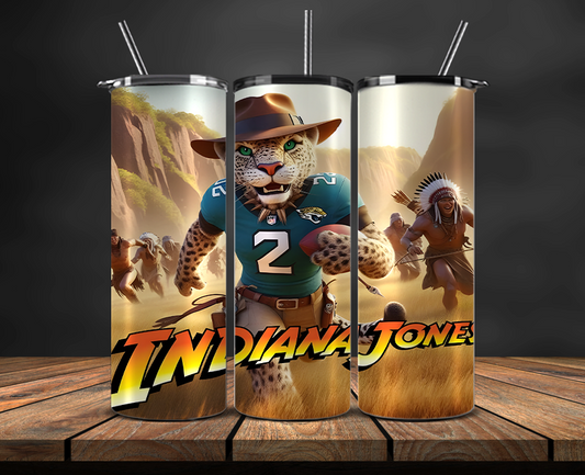 Jacksonville Jaguars Tumbler Wrap, NFL Trendy Tumbler 16