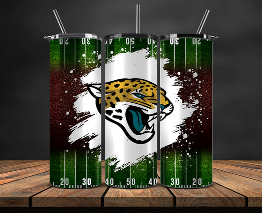 Jacksonville Jaguars Tumbler Wrap, NFL Trendy Tumbler 17