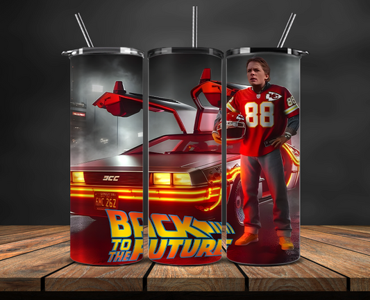 Kansas City Chiefs Tumbler Wrap, NFL Trendy Tumbler 20
