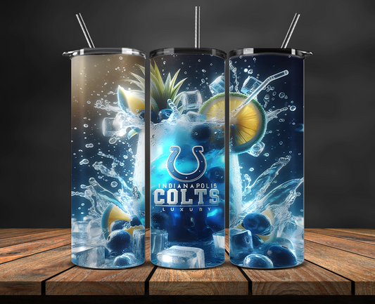 Indianapolis Colts Tumbler Wrap, NFL Trendy Tumbler 20