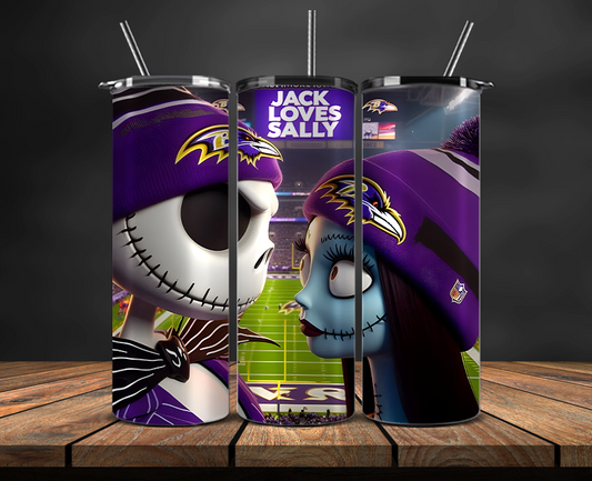 Baltimore Ravens Tumbler Wrap, NFL Trendy Tumbler 21