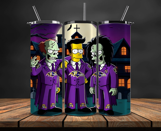 Baltimore Ravens Tumbler Wrap, NFL Trendy Tumbler 22