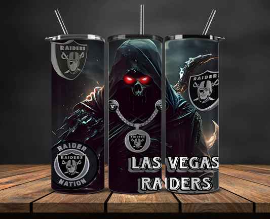 Las Vegas Raiders Tumbler Wrap, NFL Trendy Tumbler 22