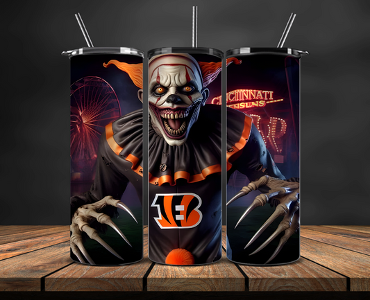 Cincinnati Bengals Tumbler Wrap, NFL Trendy Tumbler 23