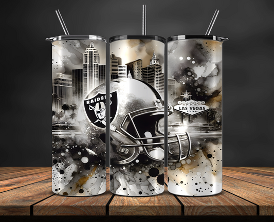Las Vegas Raiders Tumbler Wrap, NFL Trendy Tumbler 23