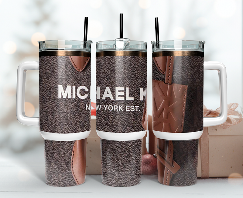Michael Kors Tumbler Wrap 40oz,Tumbler Wrap with Logo Fashion - Instant PNG File 24