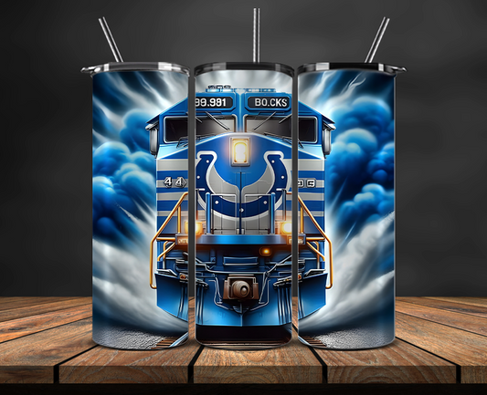 Indianapolis Colts Tumbler Wrap, NFL Trendy Tumbler 25