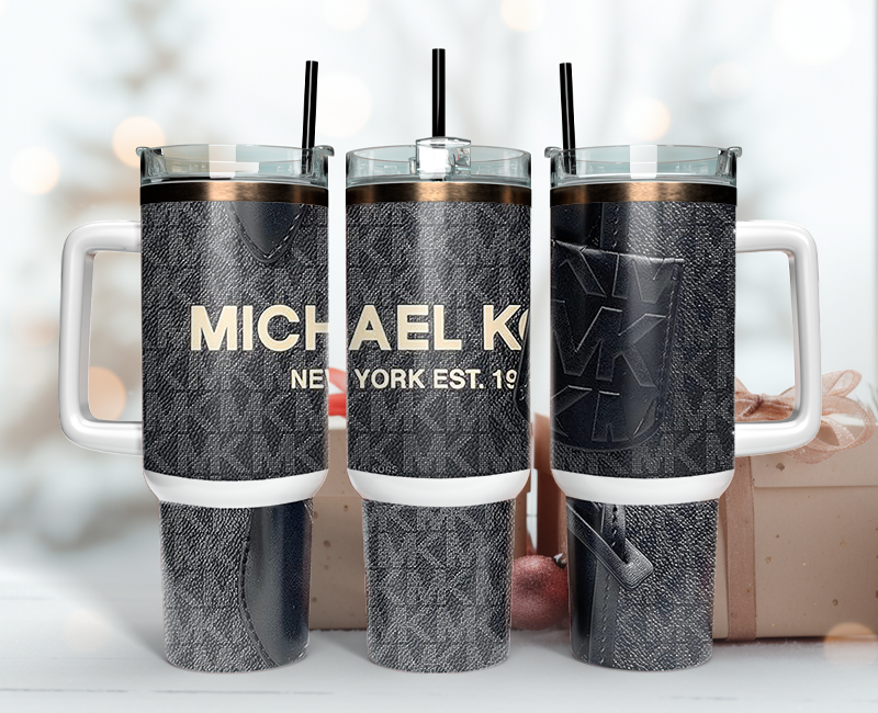 Michael Kors Tumbler Wrap 40oz,Tumbler Wrap with Logo Fashion - Instant PNG File 25