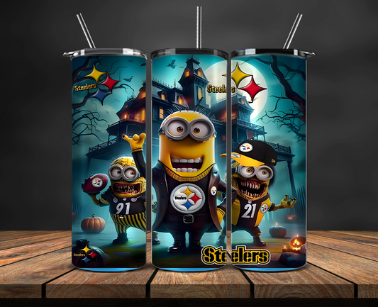 Pittsburgh Steelers Tumbler Wrap, NFL Trendy Tumbler 26