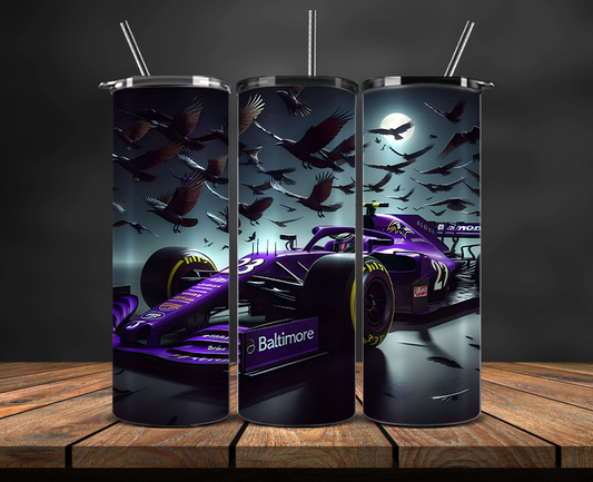 Baltimore Ravens Tumbler Wrap, NFL Trendy Tumbler 28