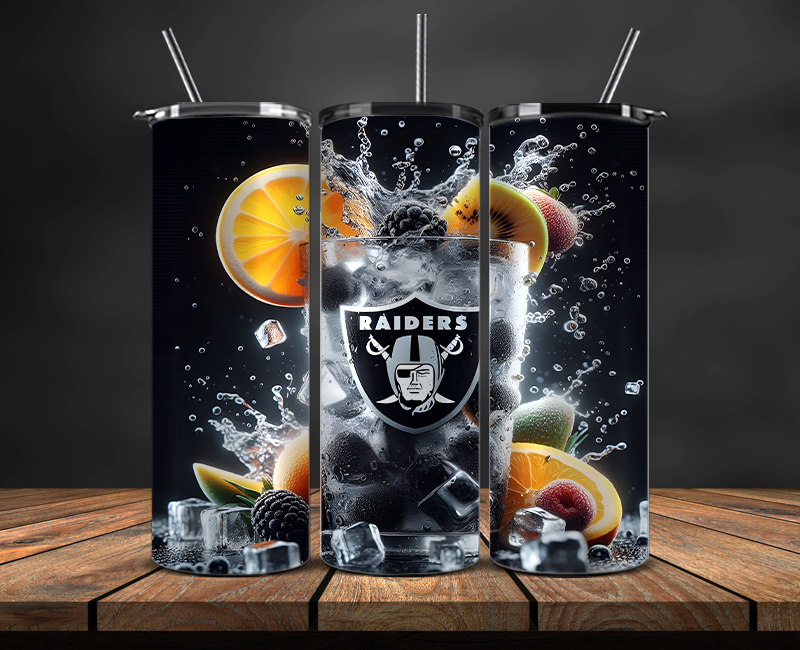Las Vegas Raiders Tumbler Wrap, NFL Trendy Tumbler 28