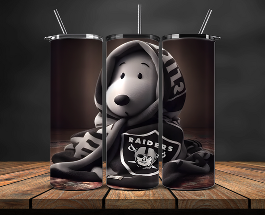Las Vegas Raiders Tumbler Wrap, NFL Trendy Tumbler 29