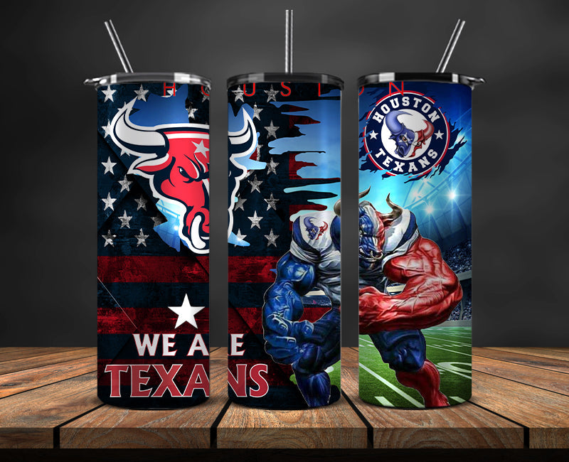 American football themed tumbler wrap design for 20oz skinny tumbler, sports fan style