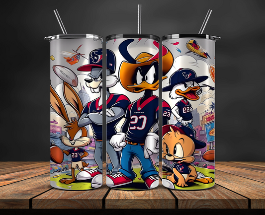Houston Texans Tumbler Wrap, NFL Trendy Tumbler 31