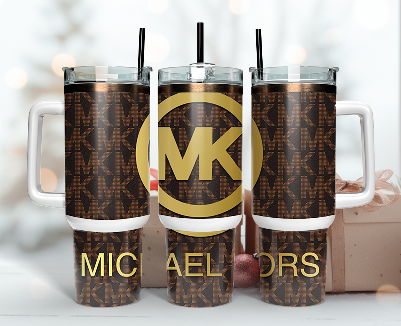 Michael Kors Tumbler Wrap 40oz,Tumbler Wrap with Logo Fashion - Instant PNG File 32