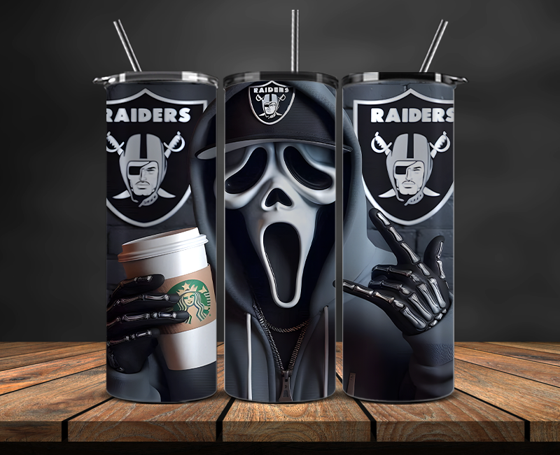 Las Vegas Raiders Tumbler Wrap, NFL Trendy Tumbler 33