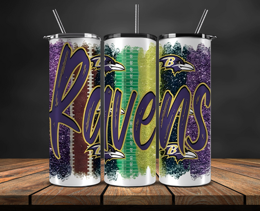 Baltimore Ravens Tumbler Wrap, NFL Trendy Tumbler 34