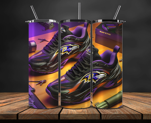 Baltimore Ravens Tumbler Wrap, NFL Trendy Tumbler 35