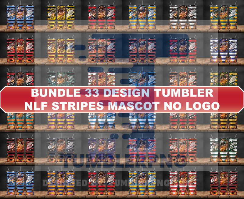 Sports Tumbler Wrap Bundle 41