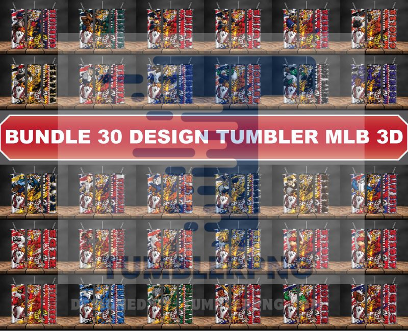 Sports Tumbler Wrap Bundle 45