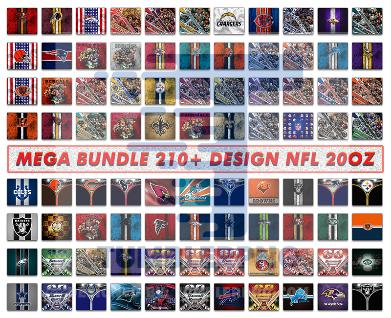 Sports Tumbler Wrap Bundle 49