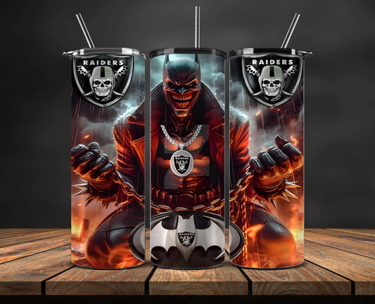 Las Vegas Raiders Tumbler Wrap, NFL Trendy Tumbler 04