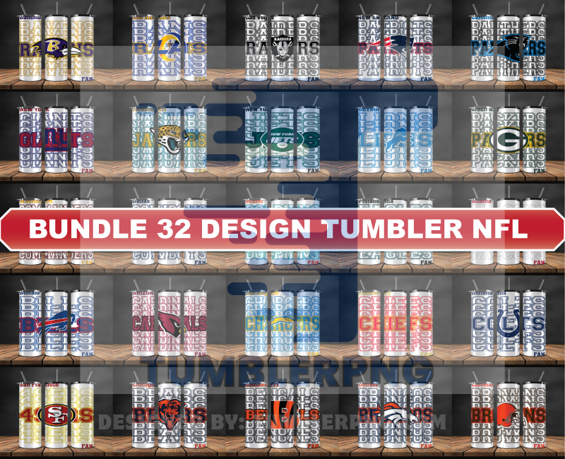 Sports Tumbler Wrap Bundle 51