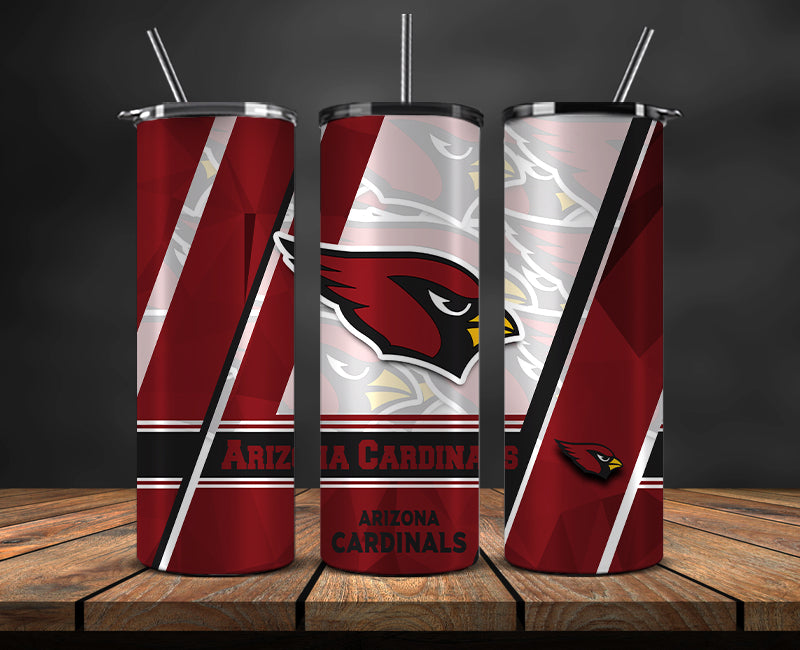 American football themed tumbler wrap design for 20oz skinny tumbler, sports fan style