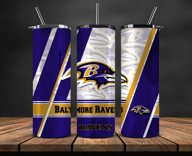 American football themed tumbler wrap design for 20oz skinny tumbler, sports fan style