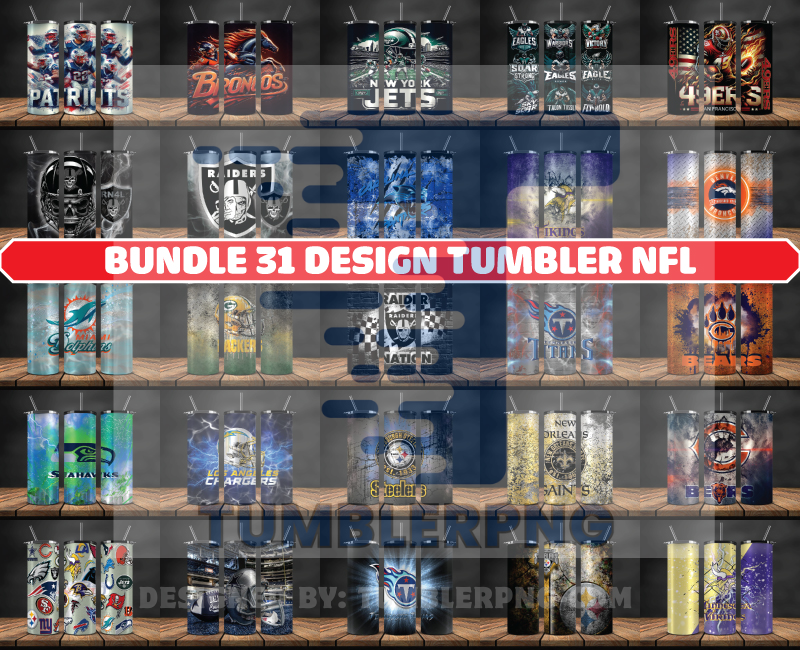 Sports Tumbler Wrap Bundle 68