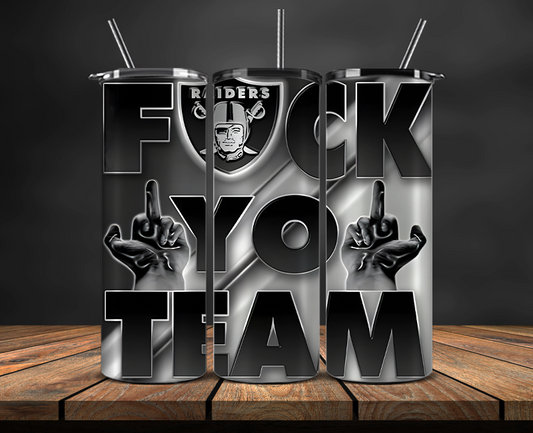 Las Vegas Raiders Tumbler Wrap, NFL Trendy Tumbler 06