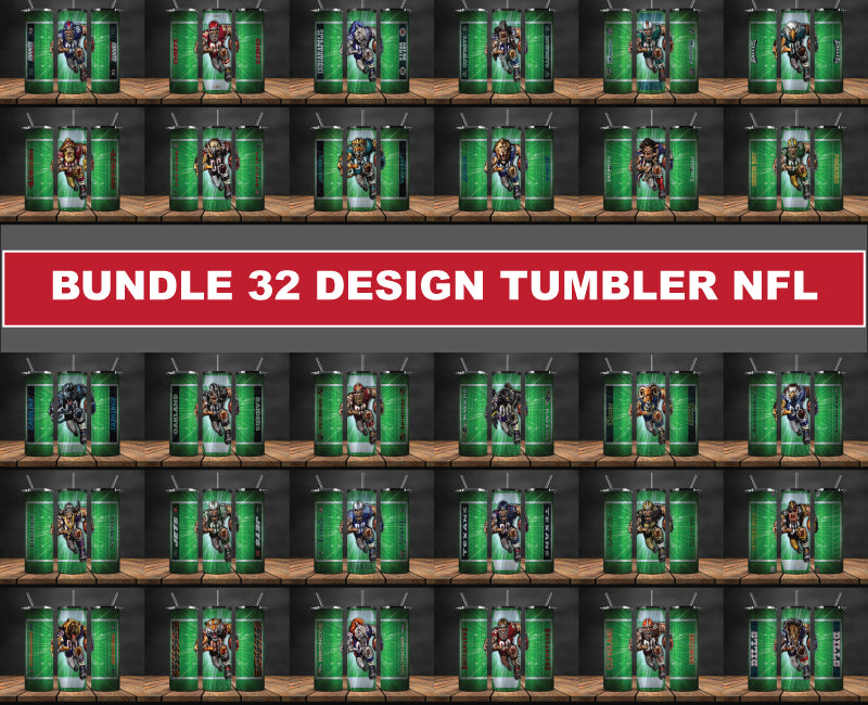 Nfl Stadiums Tumbler Wraps Bundle 70