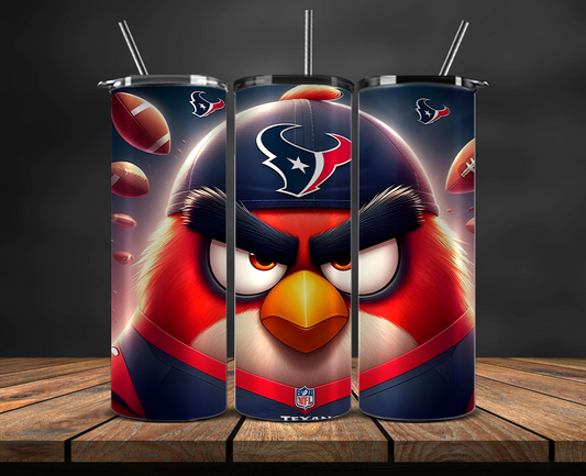 Houston Texans Tumbler Wrap, NFL Trendy Tumbler 07