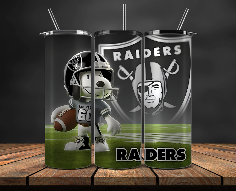 Las Vegas Raiders Tumbler Wrap, NFL Trendy Tumbler 07
